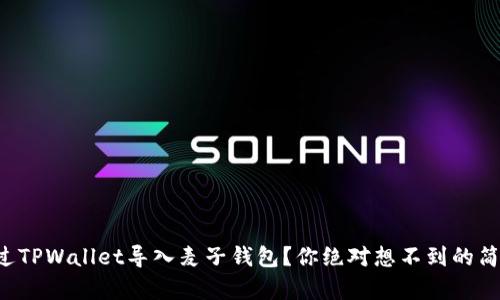 如何通过TPWallet导入麦子钱包？你绝对想不到的简单步骤！