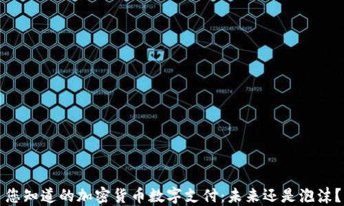 
您知道的加密货币数字支付：未来还是泡沫？
