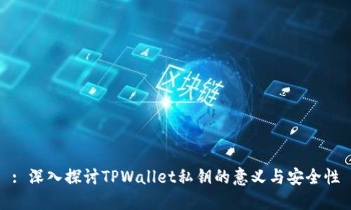 : 深入探讨TPWallet私钥的意义与安全性